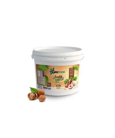 Gire Hazelnut Giref nd k Hazelnut Paste 5 Kg Plastic Bucket