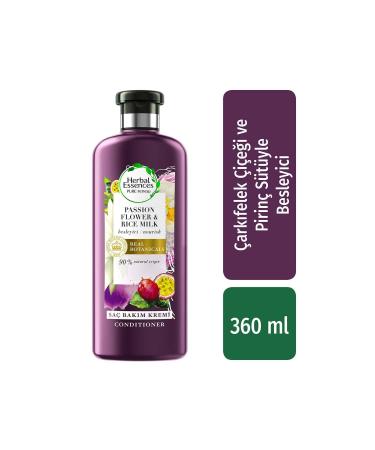 Herbal Essences Hair Care Conditioner Nourishing Passion Flower & Rice Milk 360 ml