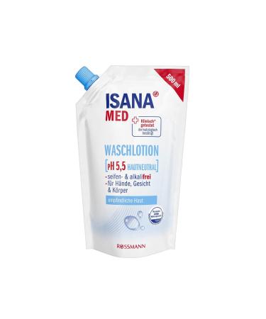 ISANA Med Face & Body Wash Lotion Refill 500 ml