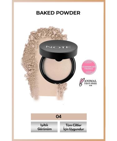 Note Cosmetics Makeup Balancing Long-Lasting Luminous Loose Powder- 04 Porcelain Ivory Passi-255