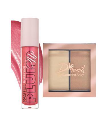 Pastel Plump Up 206 Plumping Lip Gloss + Dynamic Magic Highlighter