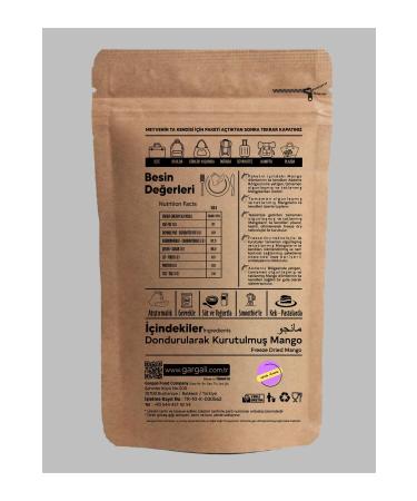 Gargali Mango 5' Pack Freeze Dried Healthy Food Manufacturer Freeze Dried Tropical Fruit Chips - Buy Online on GoSupps.com