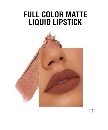Lollis Matte Full Color Lipstick 101 / Matte Liquid Lipstick 101 - Buy Online on GoSupps.com