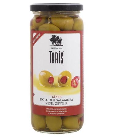 Tari Pepper Stuffed Green Olives 485 Gr.