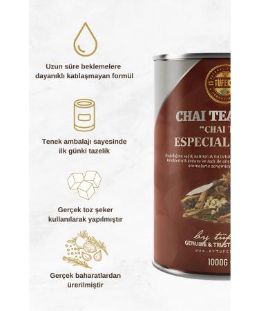 By T fek i Chai Tea Latte Drink Powder 1000 gr - Buy Online on GoSupps.com