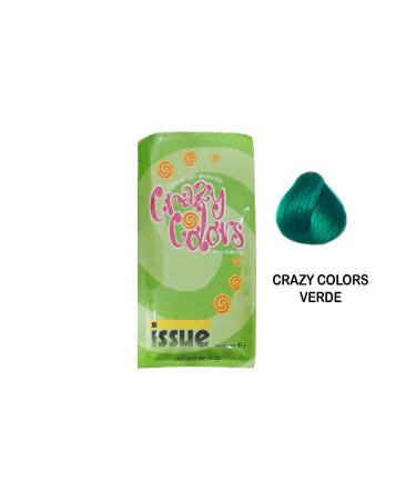 Art Issues Press Issue Crazy Colors Semi Permanent Hair Dye 47 gr - Verde Crazy