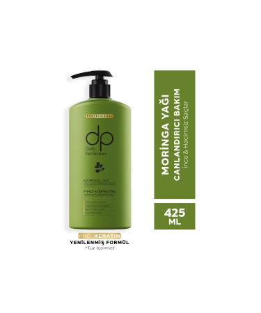 dp Daily Perfection Shampoo Moringa Oil 425 ml X 2 Pieces & Liquid Hair Care Conditioner Cotton Milk 180 ml Set - Buy Online on GoSupps.com