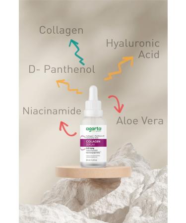 Agarta Anti-Aging and Anti-Wrinkle Anti-Aging Collagen Serum 30 ML - Buy Online on GoSupps.com