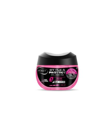 Hobby Style & Protect Wet Look Gel 400 ml Pink Wet