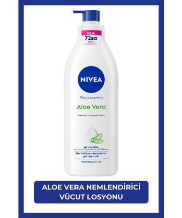 NIVEA Aloe Vera Serum Body Lotion 400ml Dry Skin Quick Refreshing First WW69