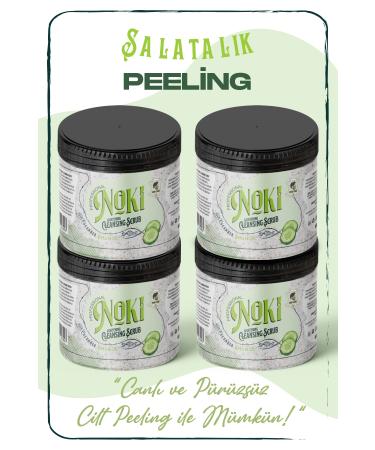 Noki Peeling - Cucumber | Skin Renewer Nourishing Purifying and Pore Cleaner 4x:pcs