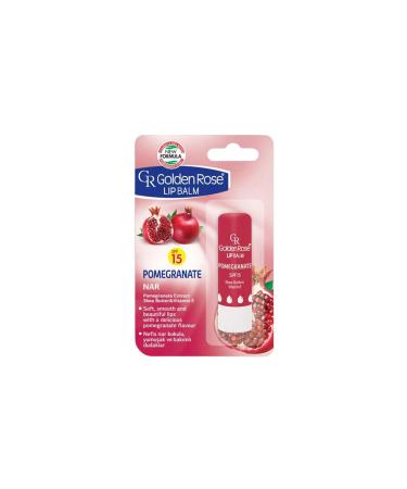 Golden Rose Lip Balm Pomegranate Spf 15