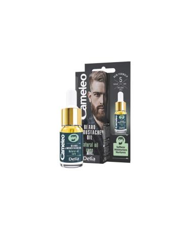 Delia Cameleo Men Beard and Moustache Oil Natural Oil Care 10 ml