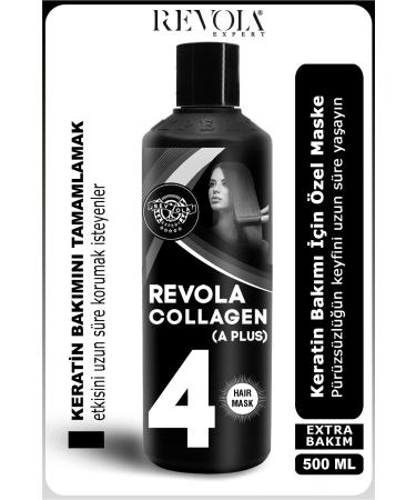 REVOLA EXPERT Collagen Hair Mask Repairing Nourishing Intensive Care Collagen Cream for Extremely Damaged and Weak Hair
