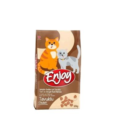 Enjoy Chicken Adult Cat Food 10 Kg