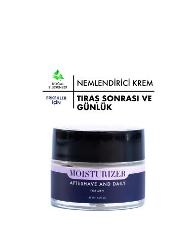 Polente Natural Men Moisturizer Cream - After Shave and Daily Moisturizer Cream for Men (50 ML)