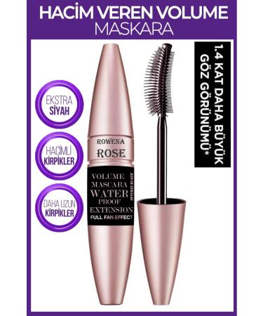 ROWENAROSE Fan Effect Intense Black Mascara - Extra Black