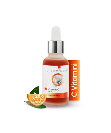 Dream Derm Vitamin C Serum - Brightening and Revitalizing Care Orange Extract 30 ml