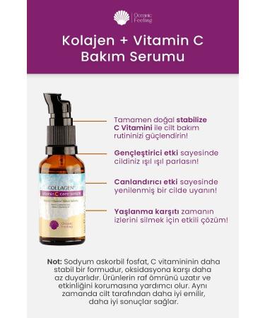 Oceanic Feeling Collagen Vitamin C Serum 30 ml - Buy Online on GoSupps.com