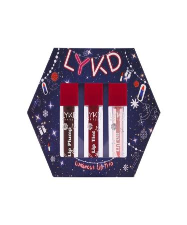 lykd Luminous Lip Lip Set moisturizer-plumper- Lip Gloss-tint-Lip Oil