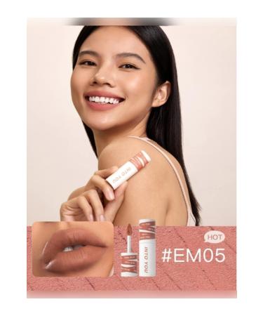 KIMJISOON Into You Waterproof Matte Long-lasting Lipstick Waterproof Long-lasting Lipstick Em05 Series - Buy Online on GoSupps.com