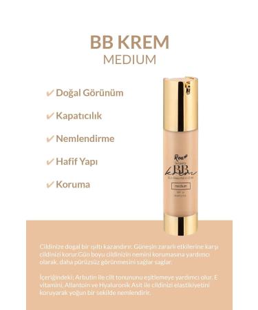 Roa Herbal BB Cream 30ml Medium - Buy Online on GoSupps.com