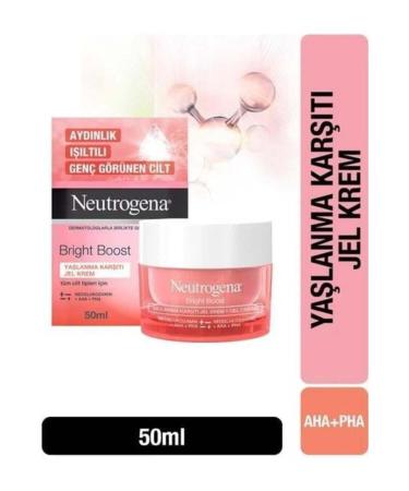 Neutrogena Bright Boost Anti-Aging Gel Cream 50 ml - Buy Online on GoSupps.com