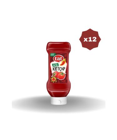 Tat KETCHUP HOT 630 GR - (12 PIECES)