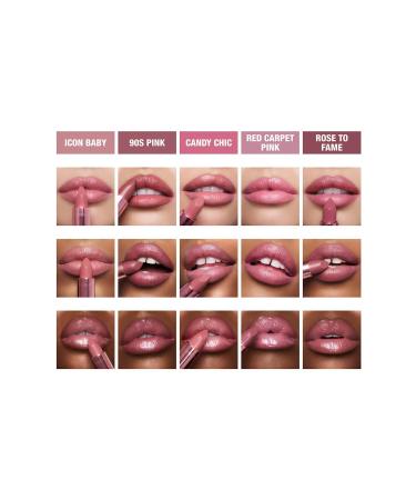 Charlotte Tilbury Hollywood Beauty Icon KISSING - Vegan Silicone and Sulfate Free Satin Finish Lipstick 3.5 gr - Buy Online on GoSupps.com