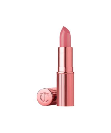 Charlotte Tilbury Hollywood Beauty Icon KISSING - Vegan Silicone and Sulfate Free Satin Finish Lipstick 3.5 gr