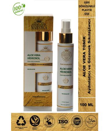 Majestica Aloe Vera Toner Brightener and Pore Tightener