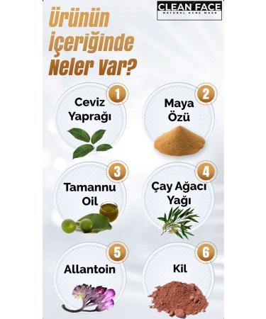 Clean Face Skin Mask Clay Mask - Anti-Acne Anti-Blackhead And Face Mask - Buy Online on GoSupps.com