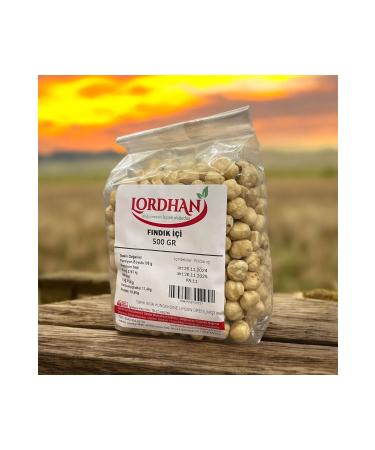 Lordhan 1st Quality Double Giresun Roasted Unsalted Hazelnut Kernels 500 gr. - Buy Online on GoSupps.com