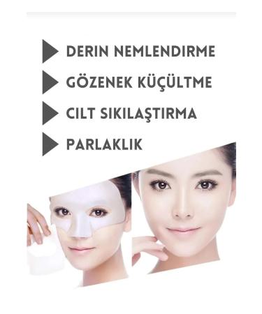 WebStyle Transparent Collagen Mask 6-Piece - Buy Online on GoSupps.com