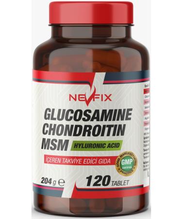 Ncs Nevfix Glucosamine Chondroitin Msm 120 Tablets Egg Shell Membrane Hyaluronic Acid Boswellia Collagen