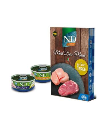 & D Meaty Cat Canned Food Varieties 70 Gr Buy 6 Pay 5