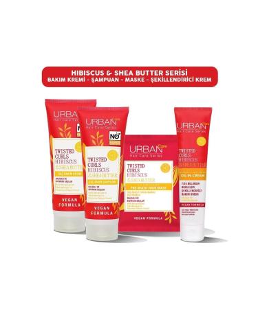 Urban Care Hibiscus & Shea Butter Styling Cream Mask Shampoo And Conditioner S BEAUTIFUL 285