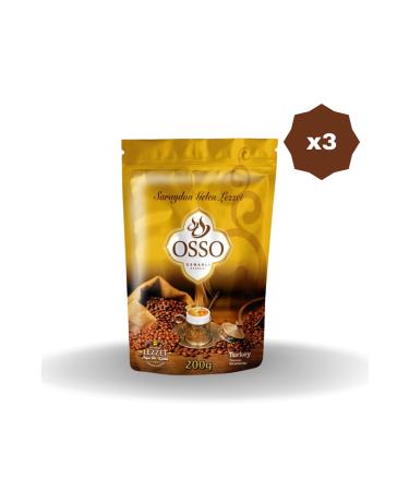 OSSO COFFEE OSSO OTTOMAN COFFEE 200 GR - (3 PIECES)