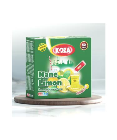 Easy Supply Koza Single Use Mint Lemon Flavored Powder Drink 50's