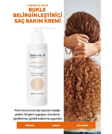 Sist me 11 Curl Defining & Styling Leave-in Hair Care Cream for Curly Hair 250 ml - Buy Online on GoSupps.com