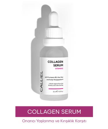 CALLIEL Anti-Aging and Anti-Wrinkle Brightening Moisturizing Collagen Serum Botox Effect 30 Ml