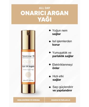 Sist me 11 Nourishing Hair Care Oil with Argan Oil 50 ml 8684091004219