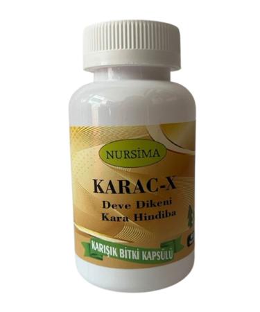 Nursima Karac-x Camel Thistle Black Dandelion Mixed Plant Capsule 60 pcs