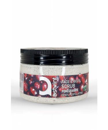 Ostwint Face and Body Peeling Scrub Skin Cleanser Smoothing Circulation Accelerator Pomegranate 300ml