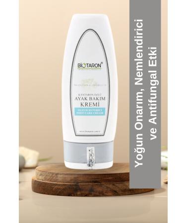 Biotaron St. John's Wort Oil Foot Care Cream - 75ml | Intensive Repair Moisturizing and Antifungal Effect - Buy Online on GoSupps.com