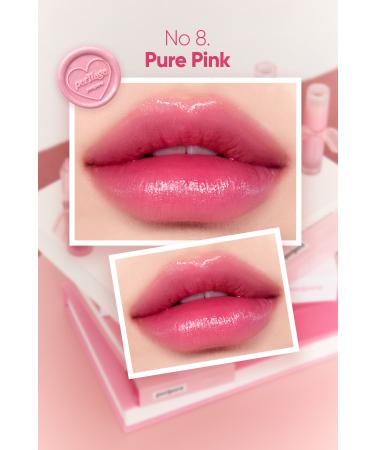 PERIPERA Natural Tone Long-Lasting Shiny Tint PERIPERA Water Bare Tint (08 Pure Pink) (Peritage) - Buy Online on GoSupps.com