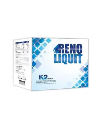 Renova Reno Liquid K2 Vitamin Enzymatic Hydrolyzed Collagen 30X30ml Oral Drink Ampoule