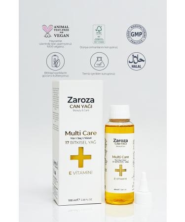 ZAROZA Life Oil - Nourishing Repairing Moisturizing Anti-Loss Care Oil for Face Hair Body 100ml - Buy Online on GoSupps.com
