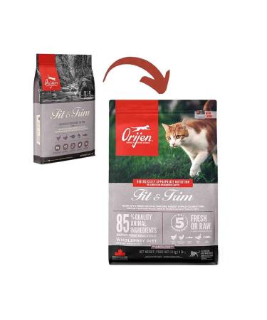 Orijen Fit & Trim Grain-Free Light Cat Food for Overweight Cats 1.8kg