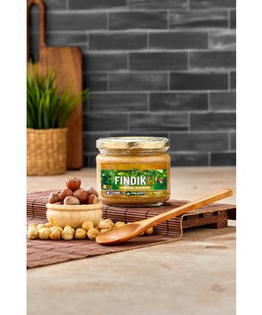 DTM Natural Agriculture Market 300 gr Hazelnut Additive-Free Preservative-Free Hazelnut Paste